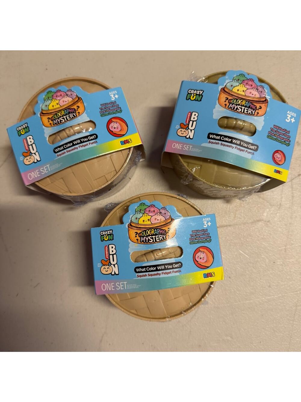 Crazy fun sealed dumplings set of3